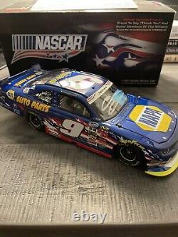 2014 Chase Elliott #9 NAPA American Salute 124 NASCAR Action