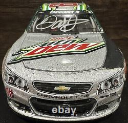 2014 Dale Earnhardt Jr #88 Action Diet Dew Checkers Or Wreckers 1/24 Autographed