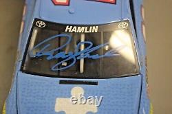 2014 Denny Hamlin FedEx Autism Speaks 1/24 Action NASCAR Diecast Autographed