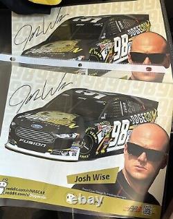 2014 Doge Coin Nascar Josh Wise Collector Lot Diecast Rare Colors Bit Coin