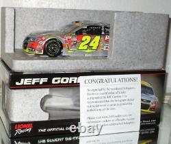 2015 JEFF GORDON #24 AXALTA HOMESTEAD RACE VERSION AUTOGRAPHED Car#85/424 WithCOA