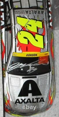 2015 JEFF GORDON #24 AXALTA HOMESTEAD RACE VERSION AUTOGRAPHED Car#85/424 WithCOA