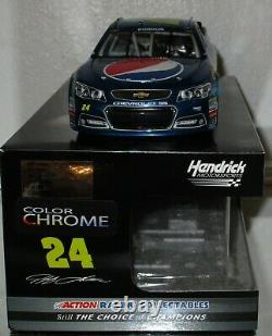 2015 Jeff Gordon #24 Pepsi Color Chrome 1/24 Car#51/180 Very Rare Awesome Look