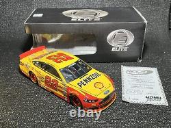 2015 Joey Logano 1/24 Elite #22 Shell Pennzoil Ford Din#1