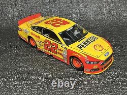 2015 Joey Logano 1/24 Elite #22 Shell Pennzoil Ford Din#1