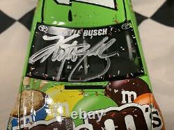 2015 Kyle Busch Autographed #18 M&Ms Crispy Sonoma Raced Win 1/24