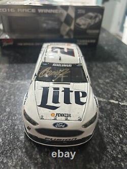 2016 Brad Keselowski Kentucky Win 1/24 Autographed