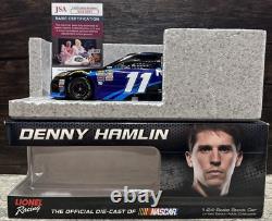 2016 Denny Hamlin 1/24 Autographed FedEx Office Toyota Action NASCAR Diecast