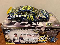 2016 Jimmie Johnson Lowes Homestead Win Dual Auto'd #1329/1477 W486821LOJJX