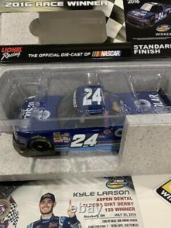 2016 Kyle Larson #42 DC Solar Silverado Truck Eldora Dirt Raced Win