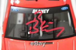 2016 Ryan Blaney NASCAR Diecast Motorcraft Ford Fusion 1/24 Autographed