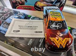 2017 DANICA PATRICK 1/24 Signed #10 WONDER WOMAN FUSION. Lionel COA