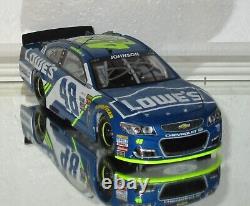 2017 JIMMIE JOHNSON #48 LOWE'S DUAL AUTOGRAPHED CAR#588 WithJSA COA AWESOME