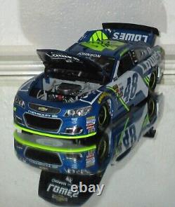 2017 JIMMIE JOHNSON #48 LOWE'S DUAL AUTOGRAPHED CAR#588 WithJSA COA AWESOME