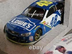 2017 Jimmie Johnson #48 Lowes Bristol Win HOTO 124 DAMAGE Action Diecast 648
