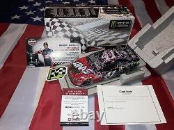 2017 Kurt Busch AUTOGRAPHED Daytona 500 Win NASCAR Diecast 124 NEW #162/ 2,141