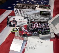 2017 Kurt Busch AUTOGRAPHED Daytona 500 Win NASCAR Diecast 124 NEW #162/ 2,141