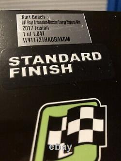 2017 Kurt Busch AUTOGRAPHED Daytona 500 Win NASCAR Diecast 124 NEW #162/ 2,141