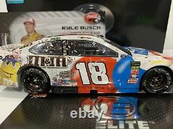 2018 #18 Kyle Busch M&Ms Red White & Blue Charlotte Win ELITE