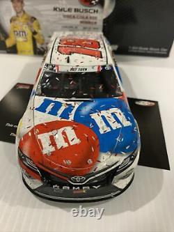 2018 #18 Kyle Busch M&Ms Red White & Blue Charlotte Win ELITE