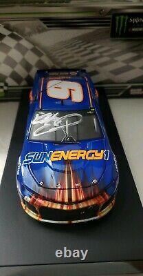 2018 Chase Elliott #9 Autographed Sun Energy Watkins Glen 1st Race Win 1/24th