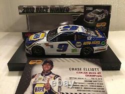 2018 Chase Elliott #9 Napa Daytona Can-am Dual Win Raced Version Camaro 1/24 Cwc