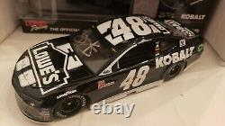 2018 Jimmie Johnson #48 Autographed Lowe's Darlington Throwback 1/24th Diecast