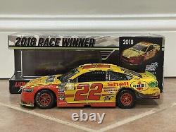 2018 Joey Logano Shell Pennzoil Homestead Win 1x Champion Action ARC NASCAR 1/24