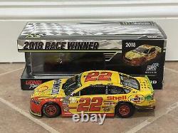 2018 Joey Logano Shell Pennzoil Homestead Win 1x Champion Action ARC NASCAR 1/24