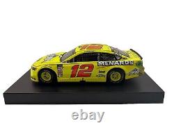 2018 Ryan Blaney #12 Menards Can-Am Duel #1 Win Signed 124 NASCAR Action MIB