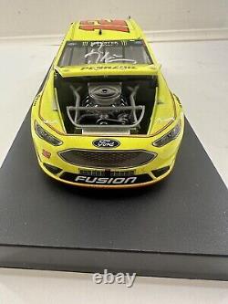 2018 Ryan Blaney #12 Menards Can-Am Duel #1 Win Signed 124 NASCAR Action MIB