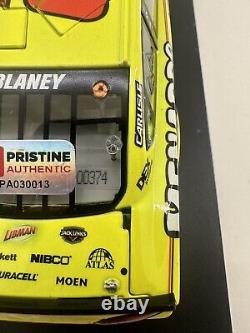 2018 Ryan Blaney #12 Menards Can-Am Duel #1 Win Signed 124 NASCAR Action MIB