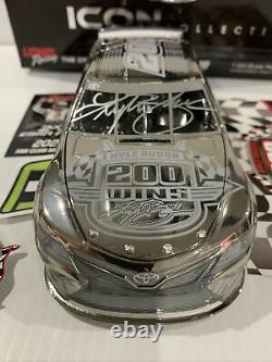 2019 #18 Kyle Busch Autographed 200th RACE Win ICON RARE 318 Produced