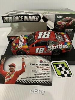 2019 #18 Kyle Busch Skittles Bristol Raced Win