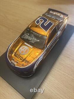 2019 Brad Keselowski Autographed Atlanta Win Color Chrome Diecast ONLY 12 MADE