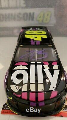 2019 Jimmie Johnson #48 Autographed Ally Financial 1/24th Scale Nascar Diecast