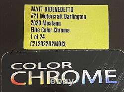 2020 1/24 Matt Dibenedetto #21 Motorcraft Darlington Color Chrome Elite. 1 Of 24
