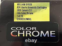 2020 1/24 William Byron #24 Liberty U Darlington Color Chrome Elite. 1 Of 24