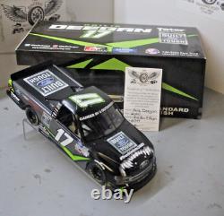 2020 Halie Deegan Built Ford Tough 1/24 Action NASCAR Diecast Autographed