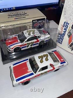 2020 Signed #77 Ross Chastain Dirty Mo Darlington Throwback #77 Dale Sr NIB 1/24