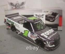 2021 Halie Deegan Toter Color Chrome 1/24 Action NASCAR Diecast Autographed