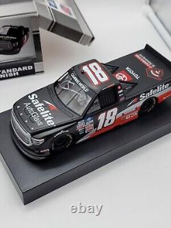 2021 Signed #18 Chandler Smith Safelite Truck 1/24 Action NASCAR Diecast