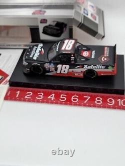 2021 Signed #18 Chandler Smith Safelite Truck 1/24 Action NASCAR Diecast