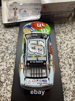 2022 Arc 1/24 Kyle Busch #18 M&m's Crunchy Cookie (bristol Dirt Race Win) Arc