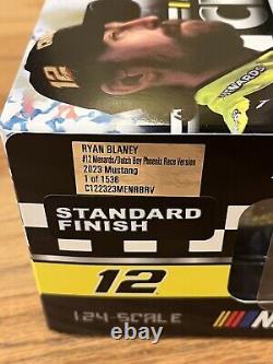 2023 Ryan Blaney #12 Menards Dutch Boy Phoenix Raced Version NASCAR 1/24 Diecast
