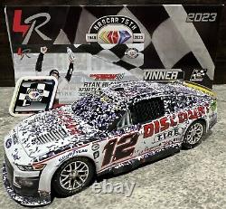 2023 Ryan Blaney Martinsville Win Raced Version 1/24 Action Nascar Diecast