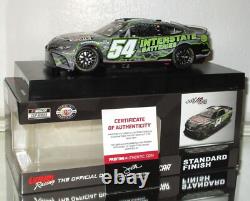 2023 TY GIBBS #54 INTERSTATE BATTERIES BLACK AUTOGRAPHED CAR#228 WithPRISTINE COA