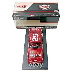 2024 KEN SCHRADER 1/24 AUTOGRAPHED #25 1988 Folgers Talladega Win 120 Made