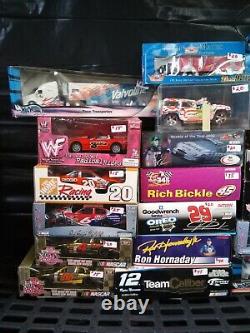 39 NASCAR Scale Diecast Cars Revell- Racing Champions-Team Caliper & more