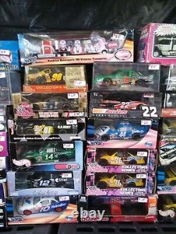 39 NASCAR Scale Diecast Cars Revell- Racing Champions-Team Caliper & more